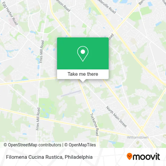 Filomena Cucina Rustica map