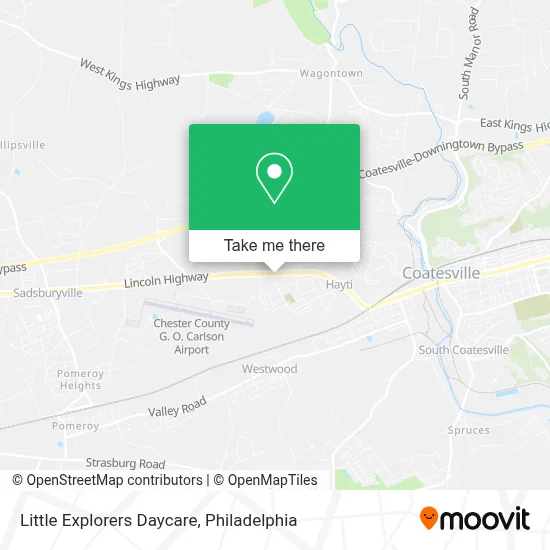 Little Explorers Daycare map