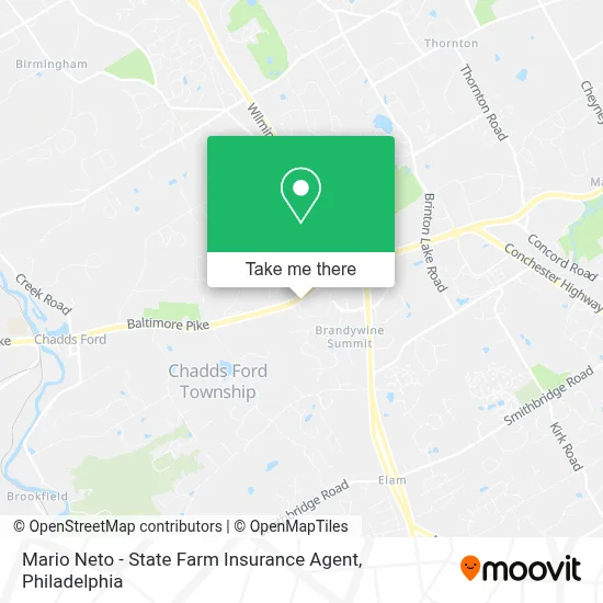 Mario Neto - State Farm Insurance Agent map