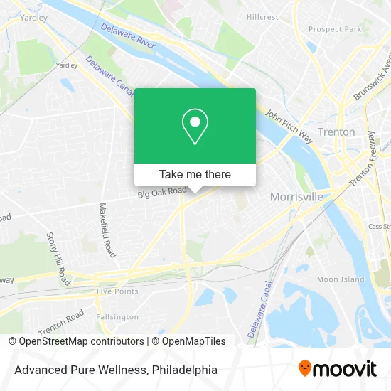 Advanced Pure Wellness map