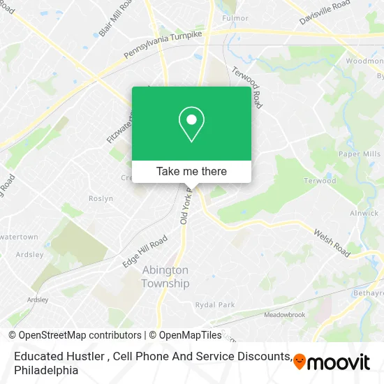 Educated Hustler , Cell Phone And Service Discounts map