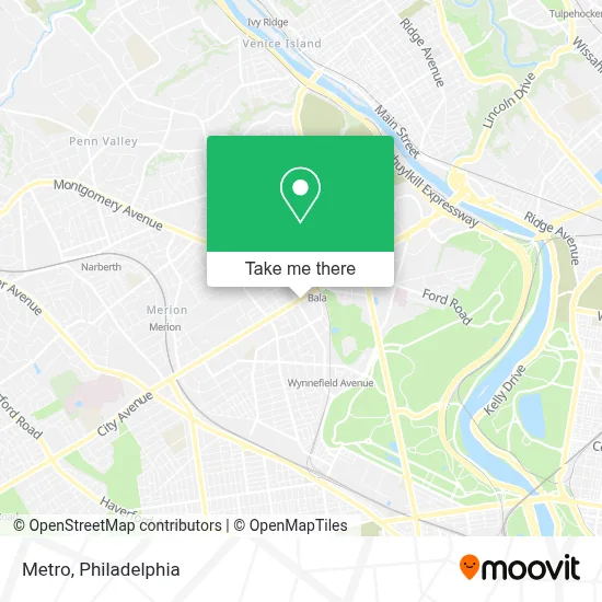 Metro map