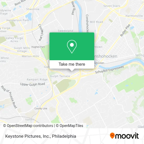 Keystone Pictures, Inc. map