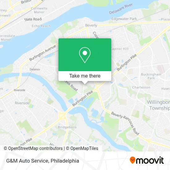 G&M Auto Service map