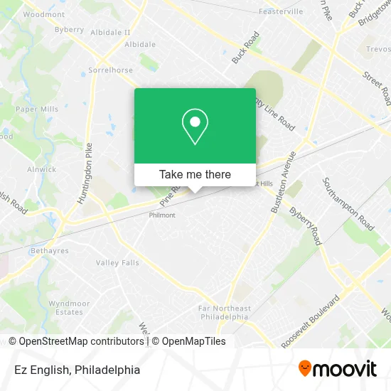 Ez English map