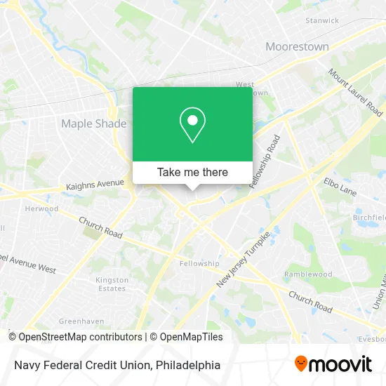 Navy Federal Credit Union map