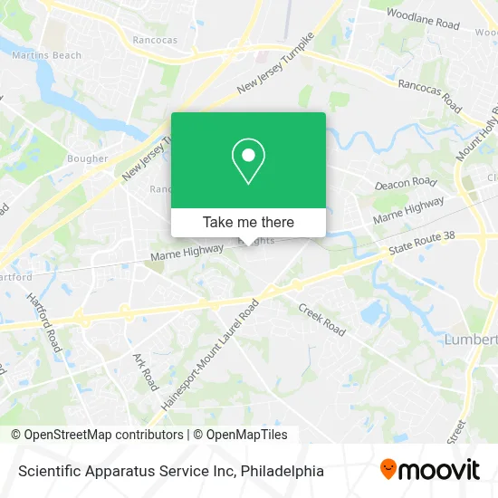 Scientific Apparatus Service Inc map