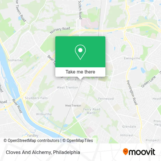 Cloves And Alchemy map