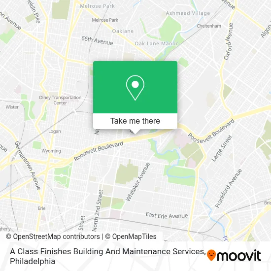A Class Finishes Building And Maintenance Services map
