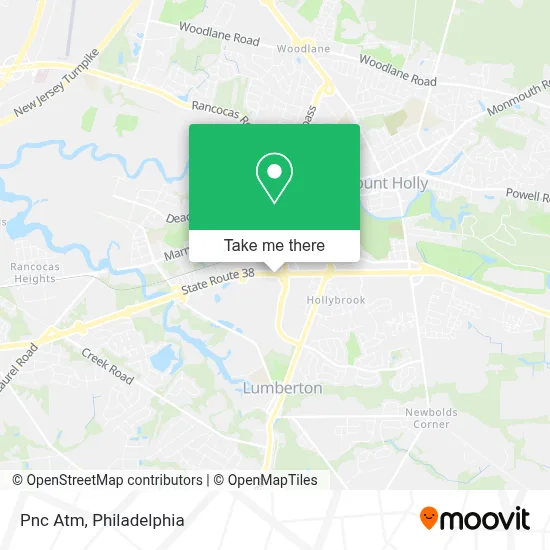 Pnc Atm map