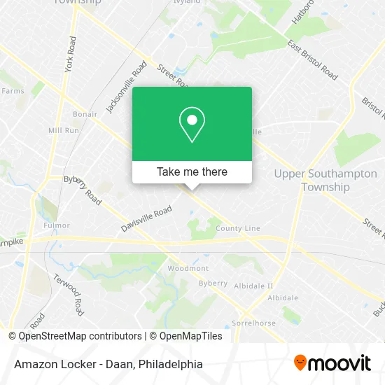 Amazon Locker - Daan map