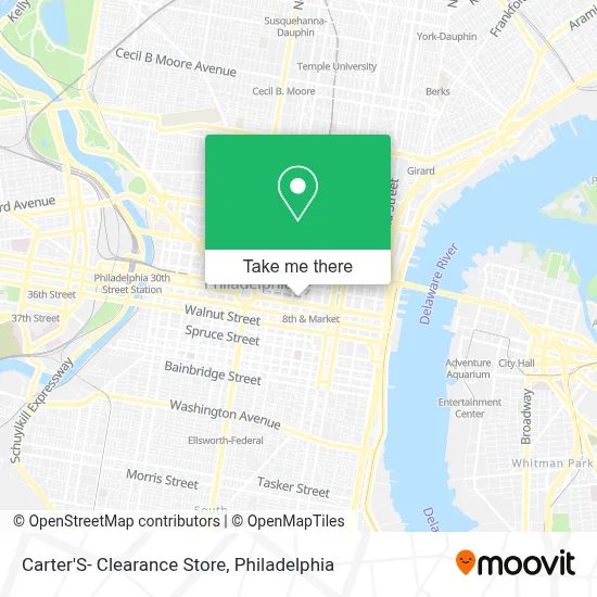 Carter'S- Clearance Store map