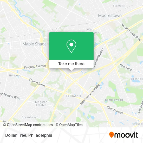 Dollar Tree map