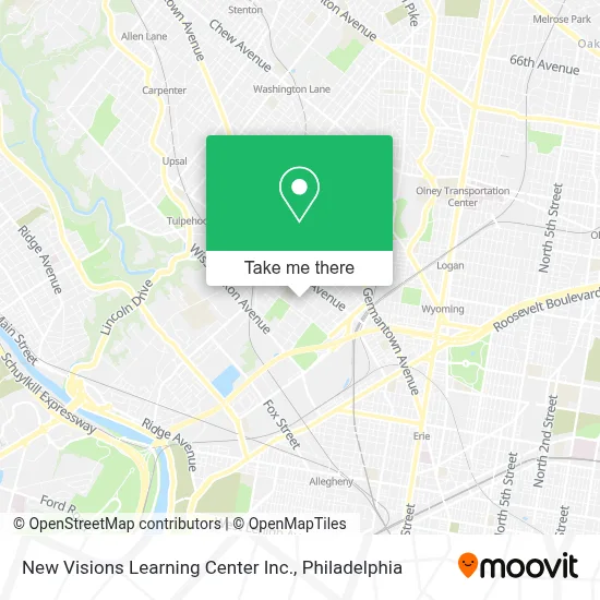 New Visions Learning Center Inc. map