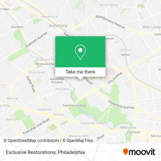 Exclusive Restorations map