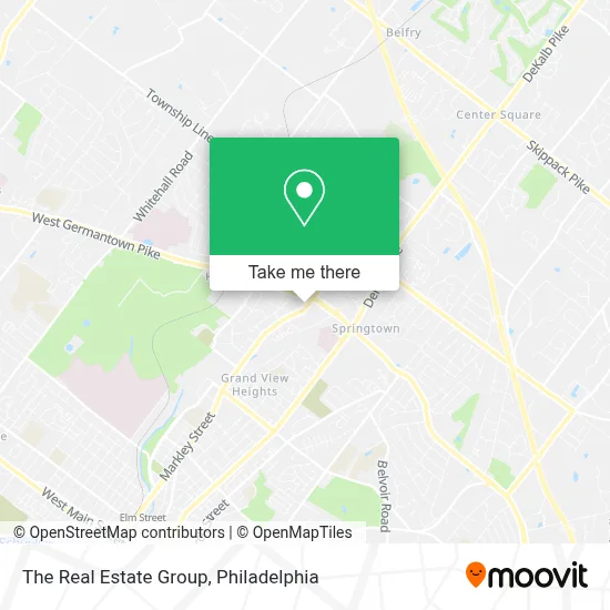 The Real Estate Group map