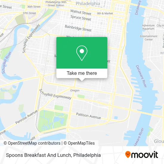 Spoons Breakfast And Lunch map