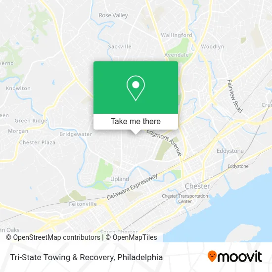 Tri-State Towing & Recovery map