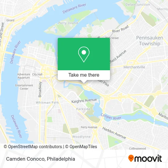 Camden Conoco map