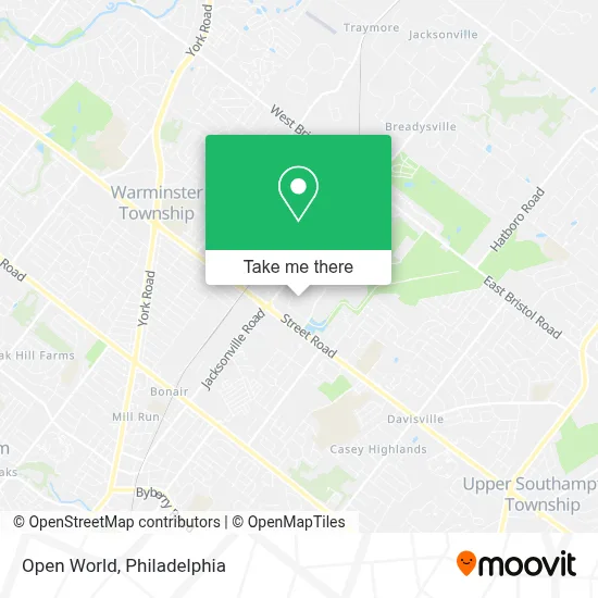 Open World map