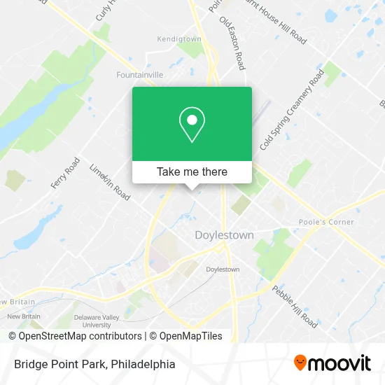 Bridge Point Park map