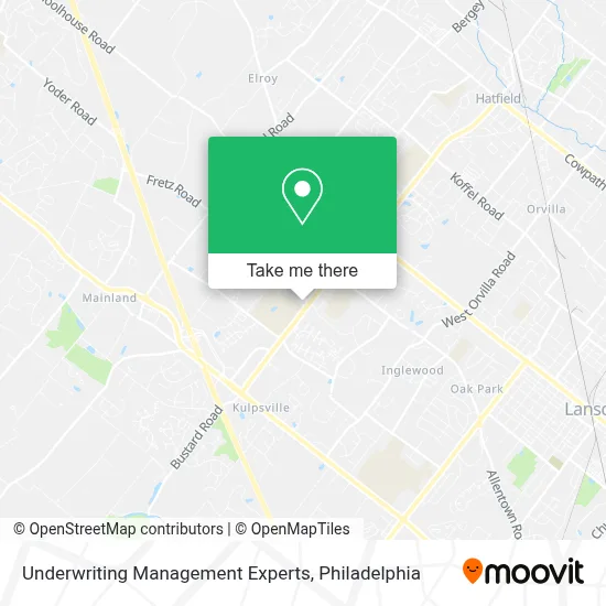 Underwriting Management Experts map