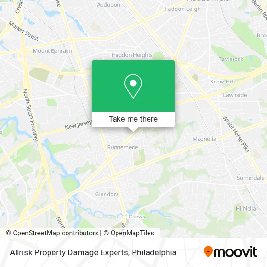 Allrisk Property Damage Experts map