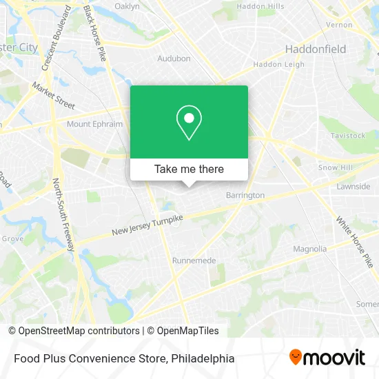 Food Plus Convenience Store map