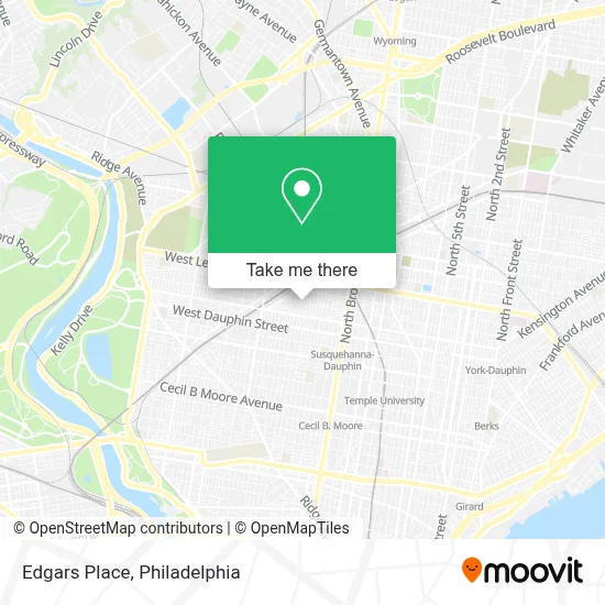 Edgars Place map