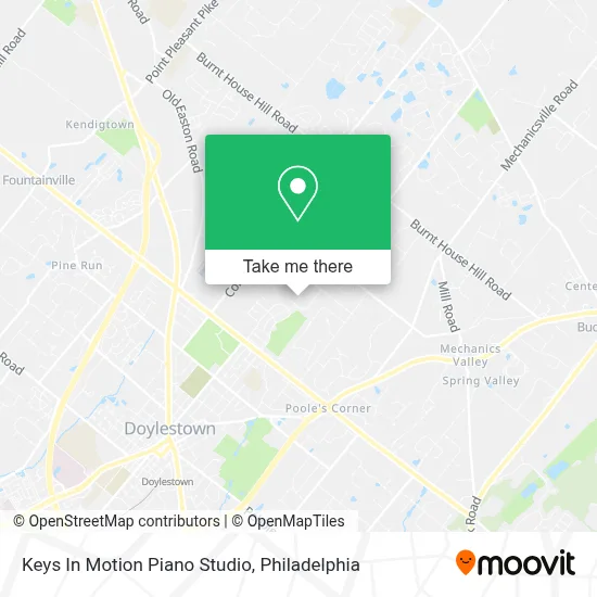 Keys In Motion Piano Studio map
