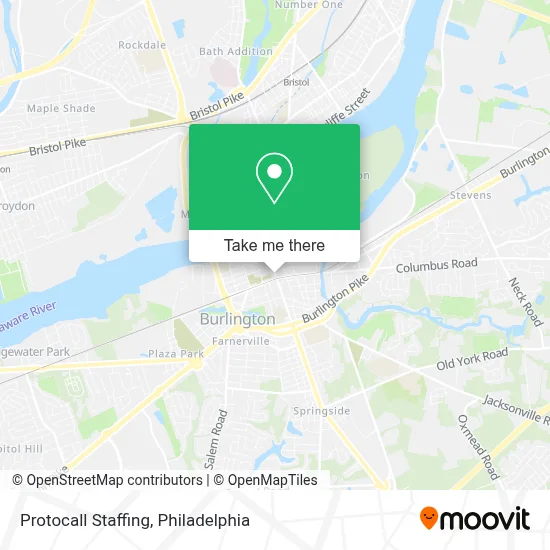 Protocall Staffing map