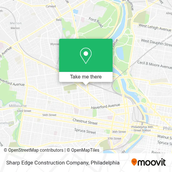 Sharp Edge Construction Company map