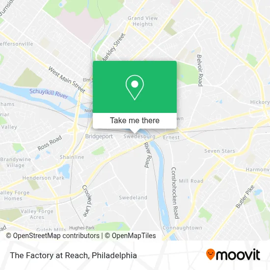 The Factory at Reach map