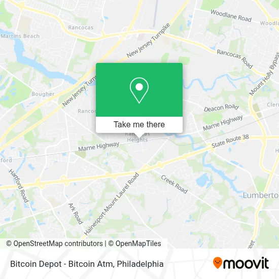 Bitcoin Depot - Bitcoin Atm map