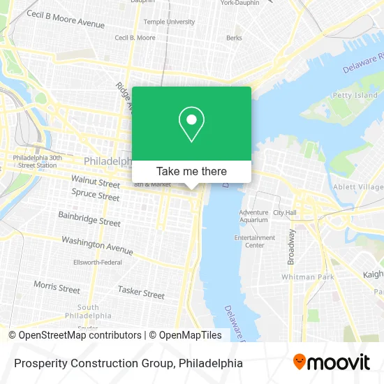 Prosperity Construction Group map