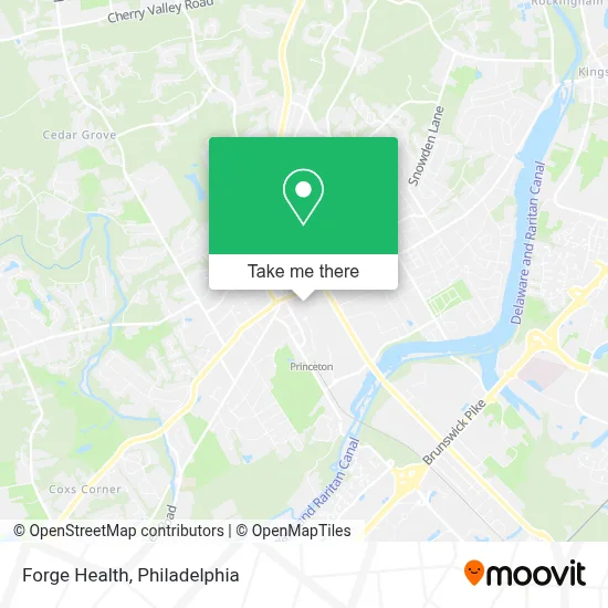 Forge Health map