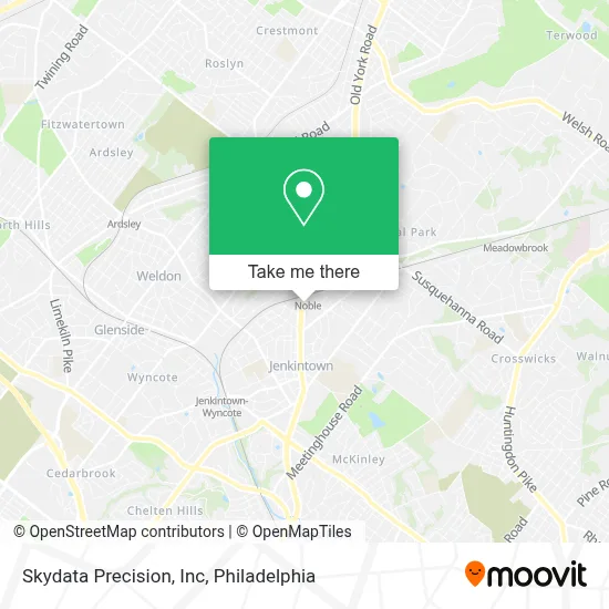 Skydata Precision, Inc map