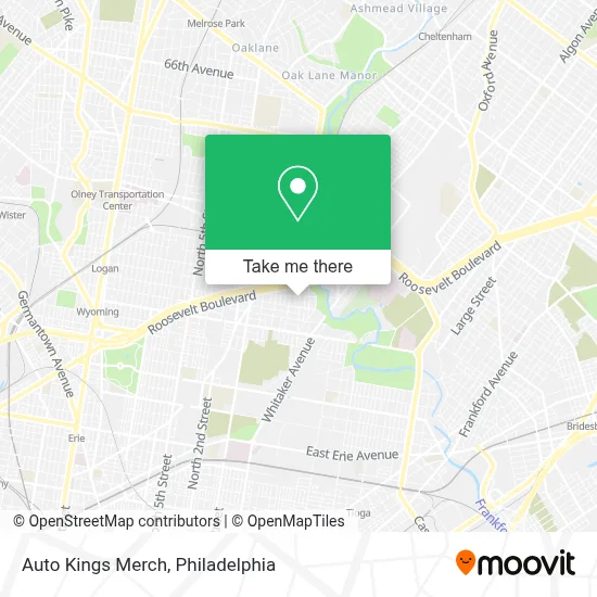 Auto Kings Merch map