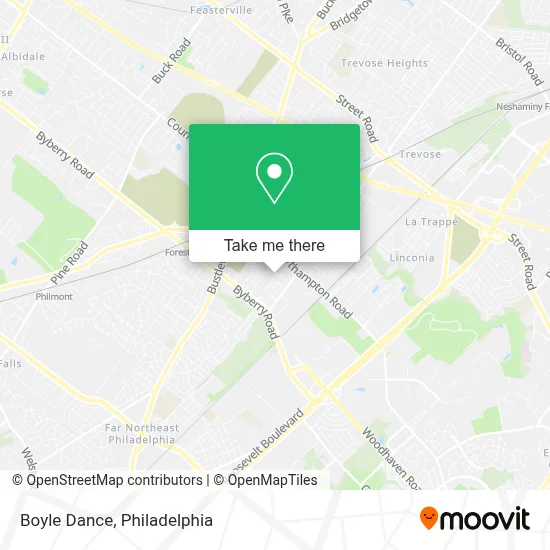 Boyle Dance map