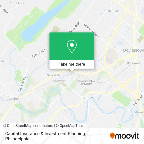 Capital Insurance & Investment Planning map