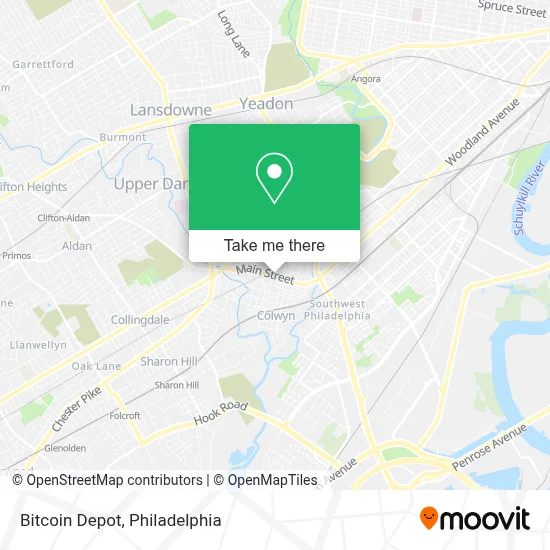 Bitcoin Depot map