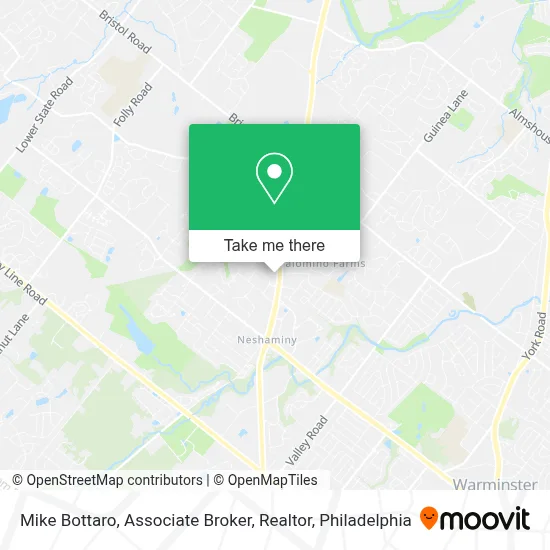 Mike Bottaro, Associate Broker, Realtor map