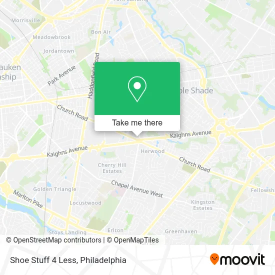 Shoe Stuff 4 Less map