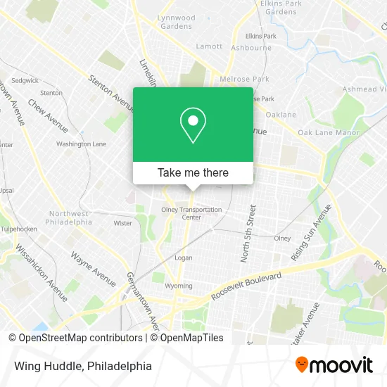 Wing Huddle map