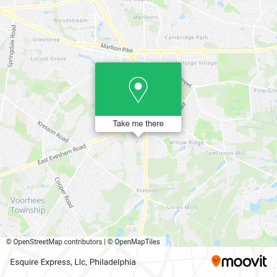 Esquire Express, Llc map