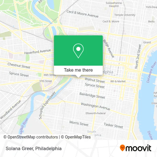 Solana Greer map