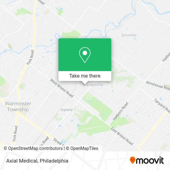 Axial Medical map