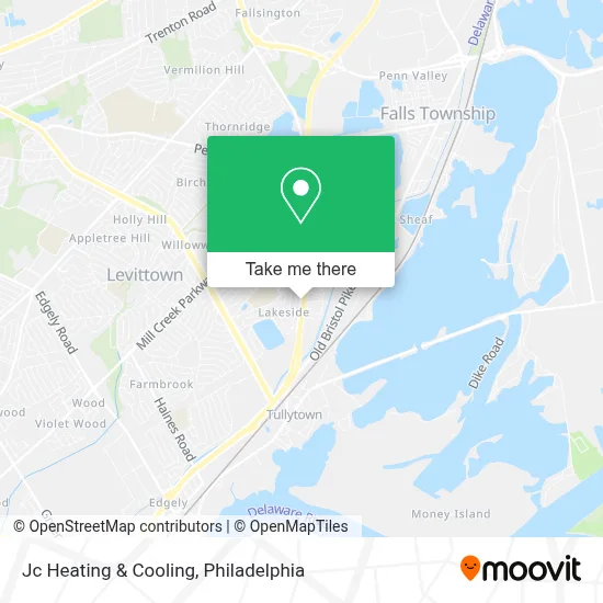 Jc Heating & Cooling map