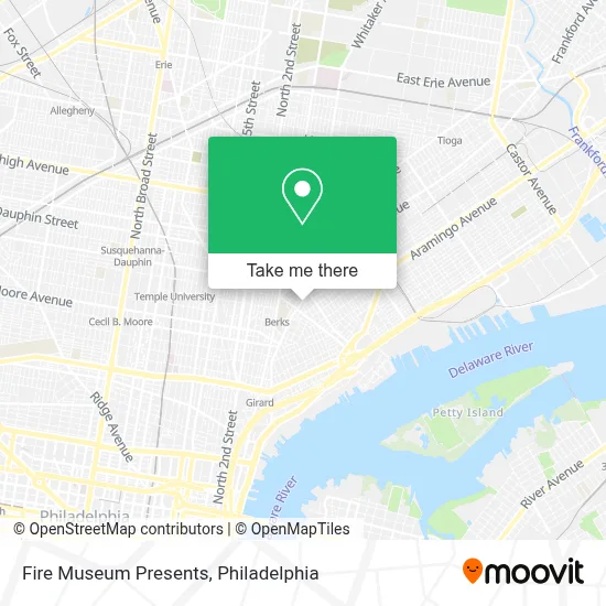 Fire Museum Presents map