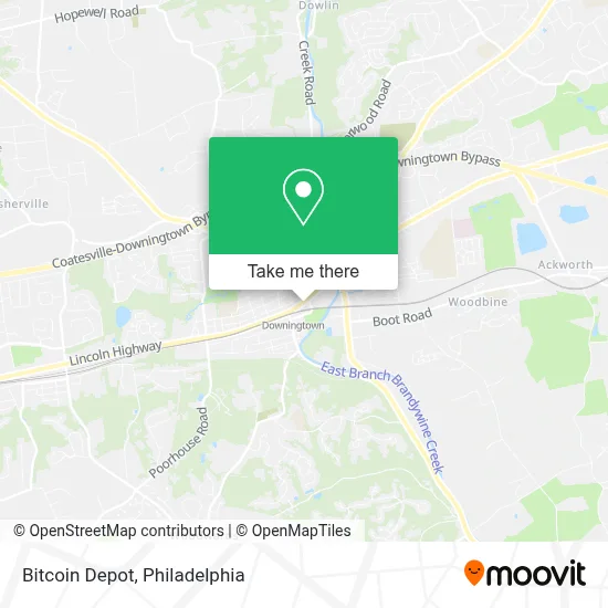 Bitcoin Depot map